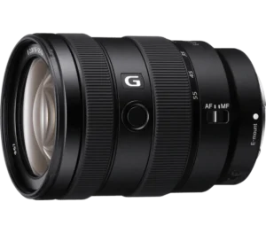 Objectif zoom grand angle G E 16–55 mm F2.8 G APS-C  Modèle : SEL1655G