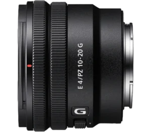 E PZ 10-20 mm F4 G APS-C objectif G à zoom électrique à ouverture constante     Modèle : SELP1020G