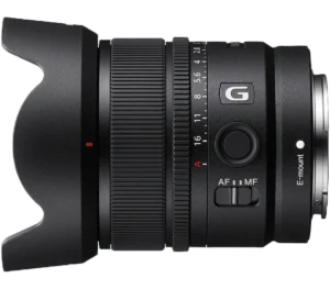 E Objectif G grand angle à grande ouverture F1.4 G APS-C de 15 mm  Modèle : SEL15F14G