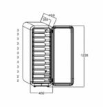 Cantinetta vino iDatron 34 bottiglie nera – Image 7