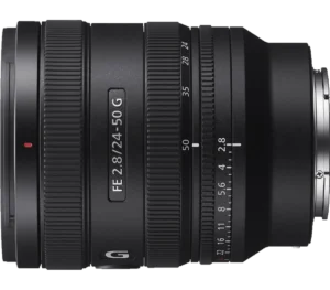 FE 24-50 mm F2.8 G Objectif zoom standard compact et léger avec grande ouverture constante F2.8  Modèle : SEL2450G