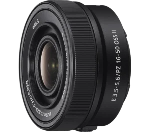 E PZ 16-50 mm F3.5-5.6 OSS II - Objectif zoom compact standard APS-C avec Optical SteadyShot  Modèle : SELP16502