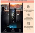 Klarstein Cave a Vin sur Pieds, Caves à Vin de 32L avec une Porte en Verre, Cave a Vins à Zone Unique, Bar Intérieur/Extérieur, Frigo vin, Cave a Vin de Vieillissement, Petite Cave à Vin 12 Bouteilles – Image 5