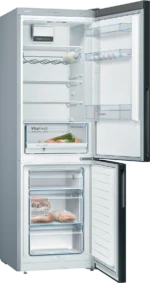 Série 4 Réfrigérateur combiné pose-libre 186 x 60 cm Noir KGV36VBEAS – Image 3