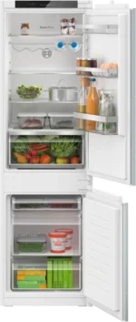 Série 4 Réfrigérateur combiné intégrable 177.2 x 54.1 cm Charnières à glissières KIV86VSE0