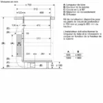 Table induction aspirante 60 cm sans cadre PVS611B16E – Image 4