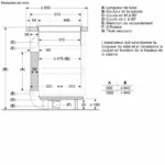 Table induction aspirante 60 cm sans cadre PVS611B16E – Image 5