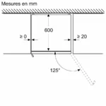 Série 4 Réfrigérateur combiné pose-libre 186 x 60 cm Acier brossé noir anti-traces, Total No Frost KGN36VXCT – Image 4