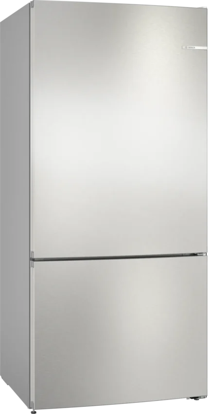 Série 4 Réfrigérateur combiné pose-libre 186 x 86 cm Acier brossé anti-traces, Total No Frost