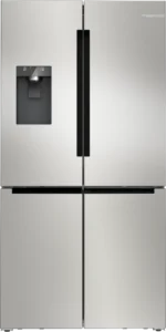 Série 6 Réfrigérateur multi-portes congélateur en bas 183 x 90.5 cm Acier brossé anti-traces, Total No Frost