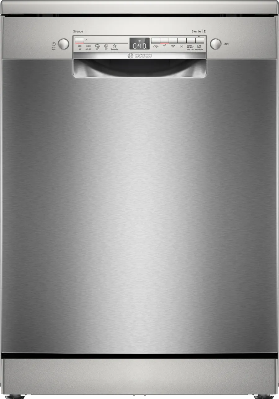 22484634_SMS2HVI02E_STP_def.webp Série 2 Lave-vaisselle pose-libre 60 cm Acier brossé anti-traces – Image 1