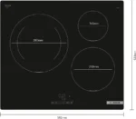 Table à induction 60 cm sans cadre PUJ611BB5E – Image 5