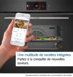 Four encastrable compact avec fonction micro-ondes 60 x 45 cm Noir CMG7241B1 – Image 8