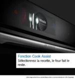 Four encastrable compact avec fonction micro-ondes 60 x 45 cm Noir CMG7241B1 – Image 10