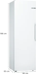 Série 4 Réfrigérateur pose-libre 186 x 60 cm Blanc KSV36VWEP – Image 7