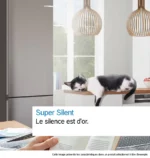 Série 6 Réfrigérateur combiné pose-libre 203 x 60 cm Acier brossé anti-traces, Total No Frost KGN39AIAU – Image 4