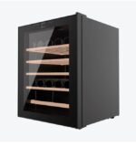 Cave à vin Bolero GrandSommelier 4850 Black Compressor, 48 bouteilles, avec système de refroidissement par compresseur pour une performance optimale. Température réglable et éclairage LED intérieur. – Image 2