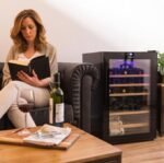 Cave à vin Bolero GrandSommelier 4850 Black Compressor, 48 bouteilles, avec système de refroidissement par compresseur pour une performance optimale. Température réglable et éclairage LED intérieur. – Image 5