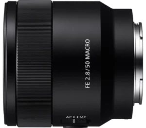 Objectif macro standard plein format FE 50 mm F2.8  Modèle : SEL50M28