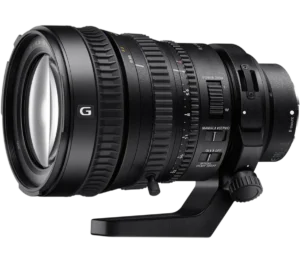 Objectif téléobjectif plein format FE PZ 28-135 mm F4 G OSS avec zoom optique SteadyShot  Modèle : SELP28135G