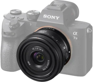 Objectif principal grand angle plein format FE 24 mm F2,8 G  Modèle : SEL24F28G – Image 6