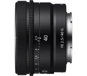 Objectif FE 40 mm F2,5 G Standard Prime G plein format  Modèle : SEL40F25G – Image 4
