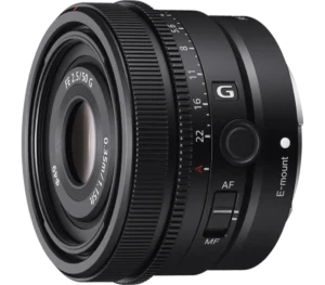 Objectif FE 50 mm F2,5 G Standard Prime G plein format  Modèle : SEL50F25G