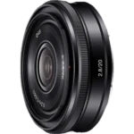 Objectif principal ultra-large E 20 mm F2.8 APS-C  Modèle : SEL20F28B
