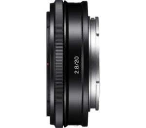 Objectif principal ultra-large E 20 mm F2.8 APS-C  Modèle : SEL20F28B – Image 3