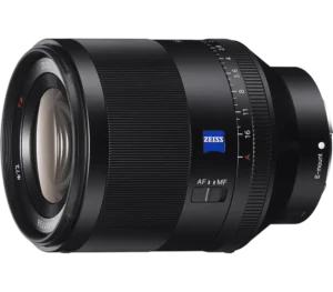 Objectif ZEISS standard plein format Planar FE 50 mm F1.4 ZA  Modèle : SEL50F14Z