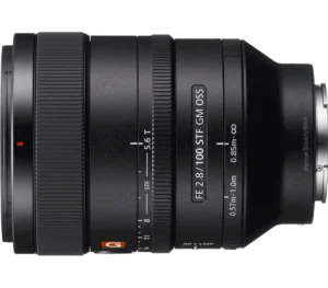 Objectif principal Prime G 100 mm FE 100 mm F2.8 STF GM OSS plein format téléobjectif à mise au point transparente lisse avec SteadyShot optique  Modèle : SEL100F28GM – Image 3