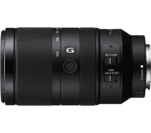 Objectif téléobjectif zoom G E 70–350 mm F4.5–6.3 G OSS APS-C avec SteadyShot optique  Modèle : SEL70350G – Image 4