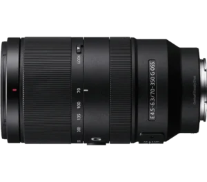 Objectif téléobjectif zoom G E 70–350 mm F4.5–6.3 G OSS APS-C avec SteadyShot optique  Modèle : SEL70350G – Image 5