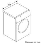 Lave linge hublot BOSCH WAN2828SFR Serenity Série 4 – Image 5