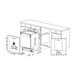 Lave vaisselle encastrable BEKO BDIN38646D SlideFit – Image 3