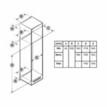 Réfrigérateur 1 porte encastrable SAMSUNG BRR29600EWW/EF – Image 2