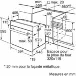 Four encastrable BOSCH HBF153ES1 Serenity Serie 2 – Image 3