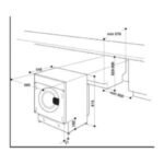 Lave linge hublot encastrable INDESIT BIWMIL91485EU – Image 10