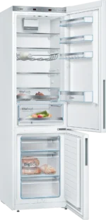 Série 6 Réfrigérateur combiné pose-libre 201 x 60 cm Blanc KGE39AWCA – Image 6