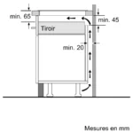 Table à induction 60 cm sans cadre PUJ611BB5E – Image 9