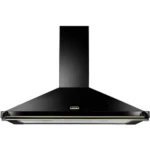 Hotte décorative murale							FALCON				110 NOIR BAR/BADG LAITON – Image 3