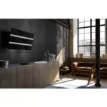 Hotte décorative murale inclinée							FABER				STEELMAX 800 NOIR/INOX – Image 8