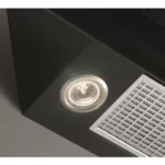 Hotte décorative murale inclinée							FABER				STEELMAX 800 NOIR/INOX – Image 5